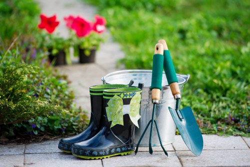 Safe gardening operations during changing weather