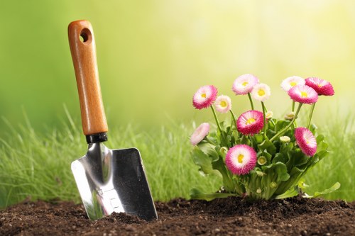 Local transfer station used for responsible garden waste sorting